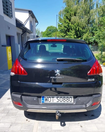 Peugeot 3008 cena 27000 przebieg: 161000, rok produkcji 2013 z Łańcut małe 106